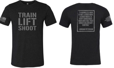 Train Lift Shoot - Dangerous Man - Men's T-Shirt