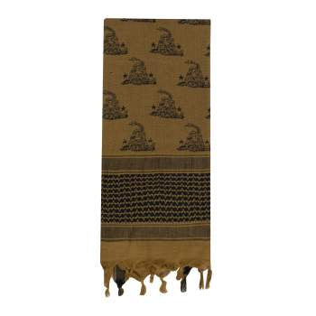 GADSDEN SNAKE SHEMAGH TACTICAL DESERT SCARF (Coyote Brown)