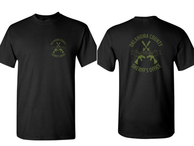 OK County Tac Team - Black/OD Tee