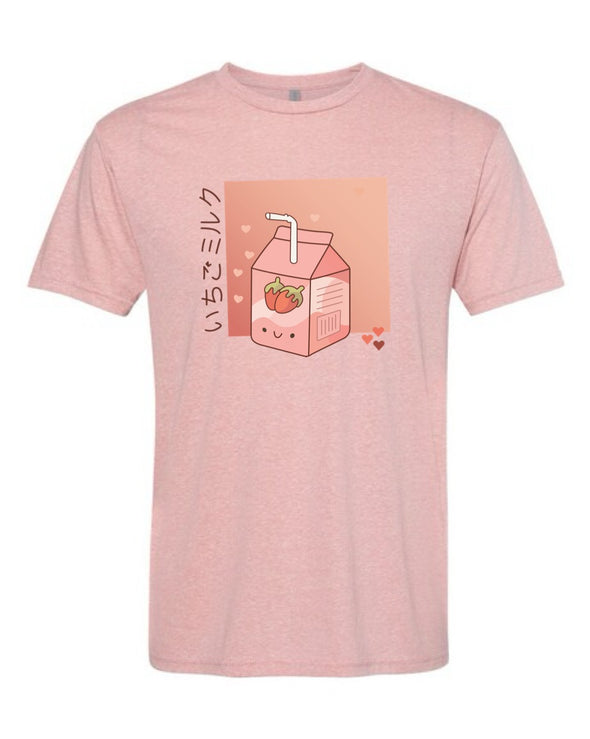 Fight or Flight Strawberry Milk - Men's T-Shirt