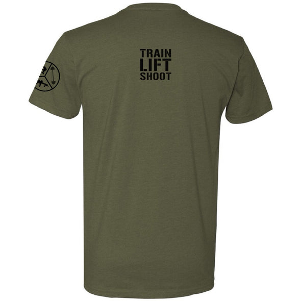 I have rabies -  Raunchy Operator T-Shirt (OD Green) Men's