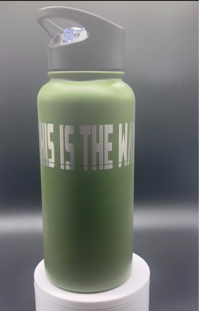 This Is The Way 32 oz Insulated Water Bottle