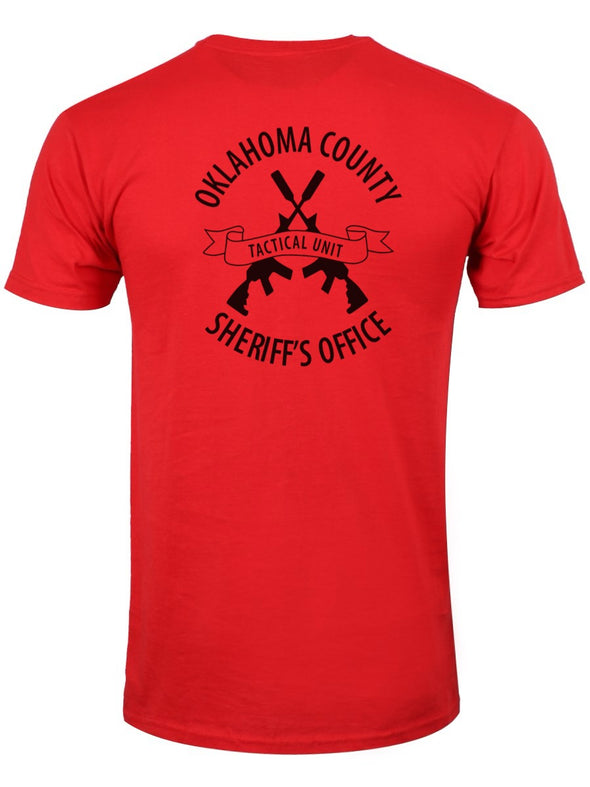 OK County Tac Team - Red Tee