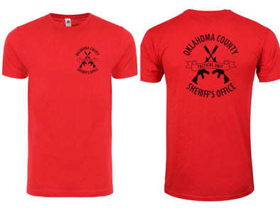 OK County Tac Team - Red Tee