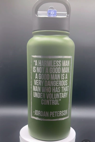 Dangerous Man 32 oz Insulated Water Bottle