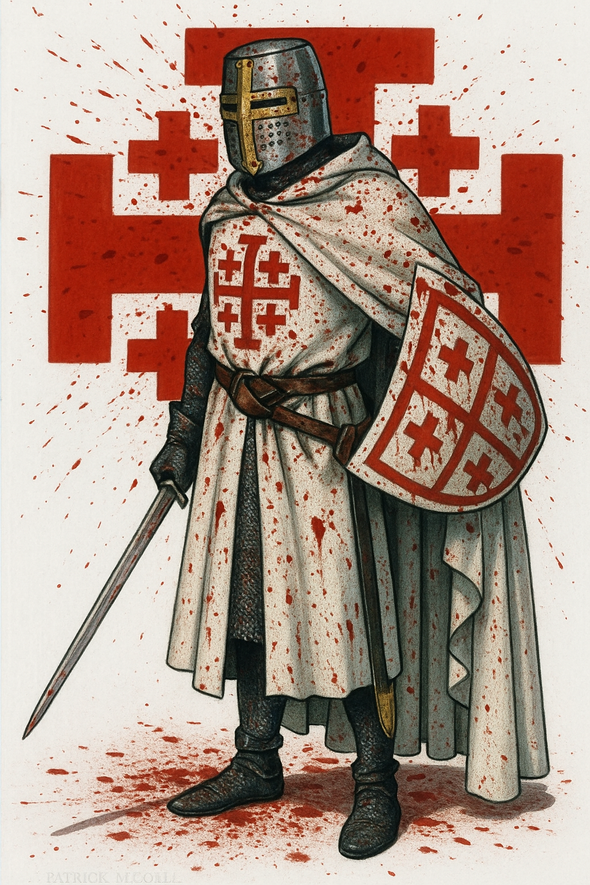 Knights Templar - (Ranger) Men's T-Shirt