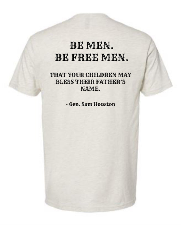 Free Man - (Tan) - Men's T-Shirt