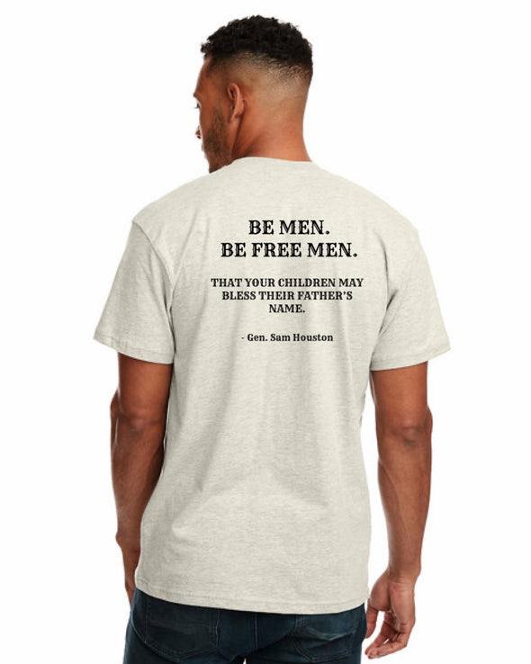 Free Man - (Tan) - Men's T-Shirt