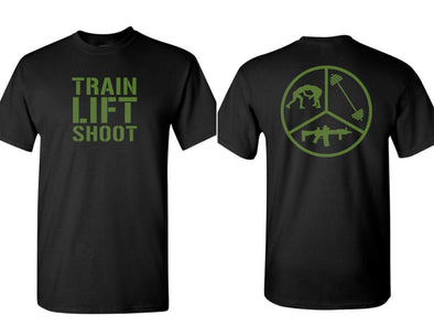 Train Lift Shoot Pie Skills (OD) - Men's T-Shirt