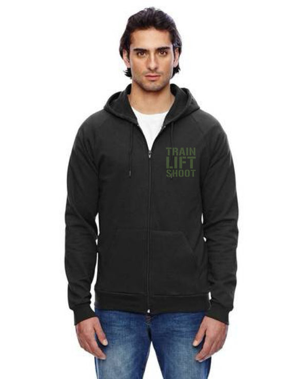 TLS - Pie Skills - Heavy Blend Zip Hoodie (Black) Men’s & Women’s