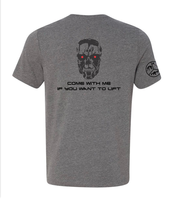 Terminator (Grey) - Men's T-Shirt