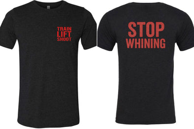 STOP WHINING - (Black) Men’s T-Shirt