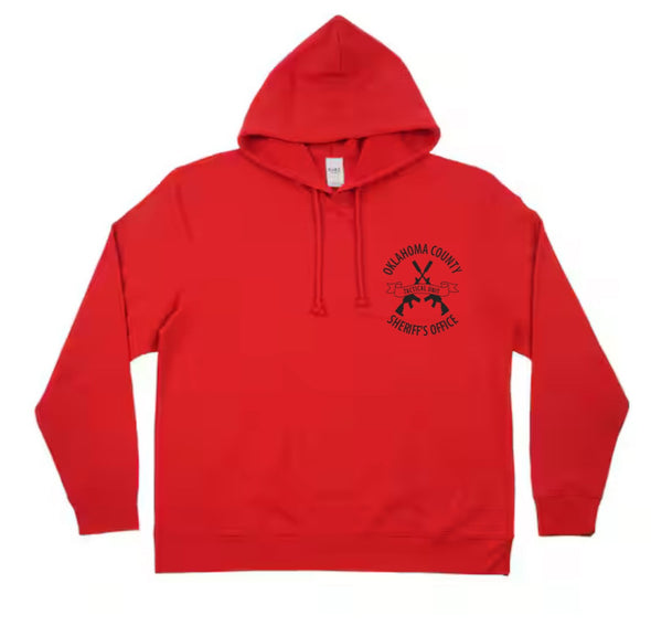 OK County Tac Team - Red Hoodie