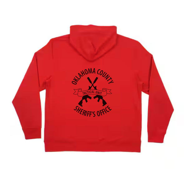 OK County Tac Team - Red Hoodie