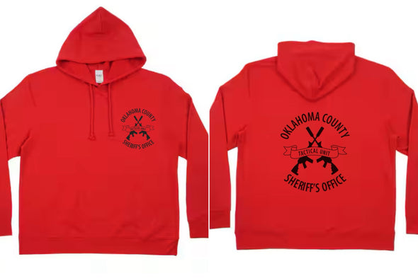 OK County Tac Team - Red Hoodie