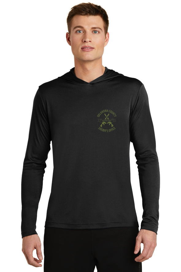 OK County Tac Team - (Black) Long-sleeve Drifit Hoodie