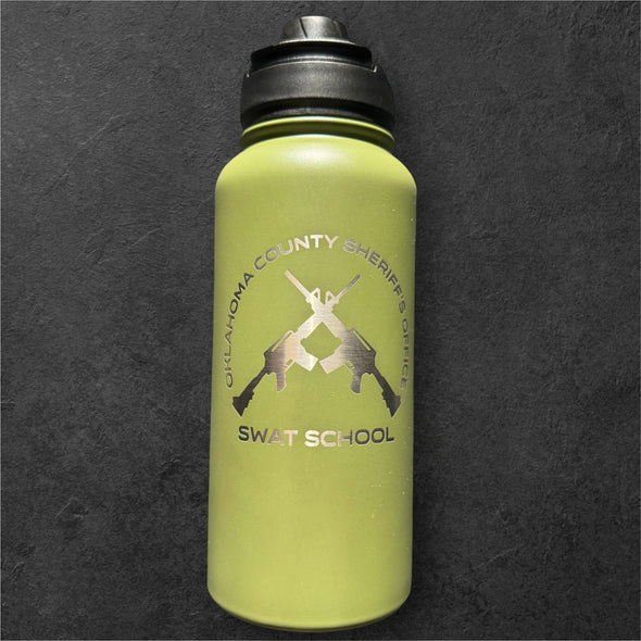 SWAT SCHOOL 32 oz Insulated Water Bottle