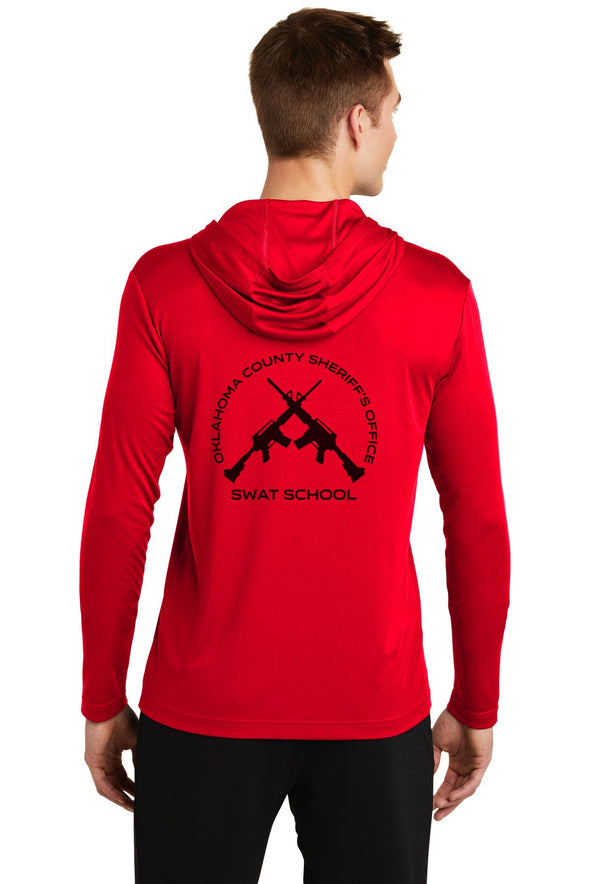SWAT SCHOOL - Instructors only - (Red) Long-sleeve Drifit Hoodie