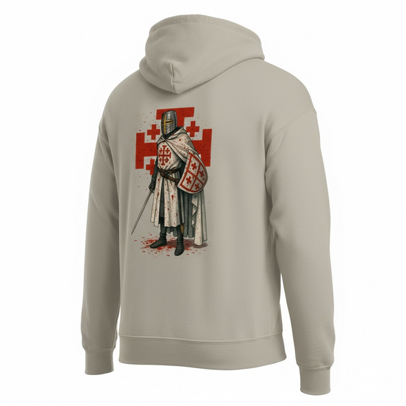 Knights Templar Hoodie (Sand) Men’s & Women’s
