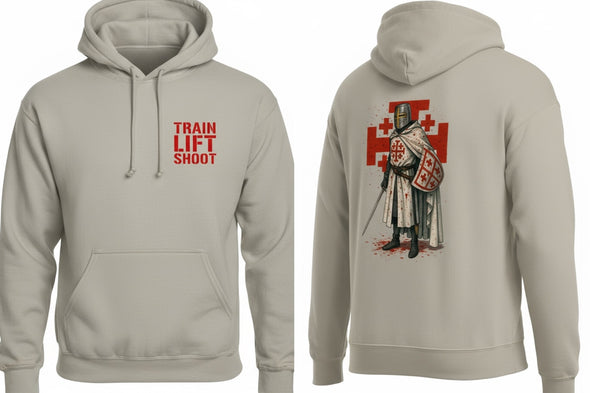 Knights Templar Hoodie (Sand) Men’s & Women’s