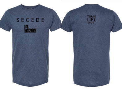 Texas SECEDE - (Indigo) - Men's T-Shirt
