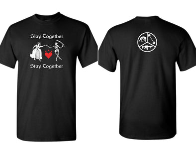 Slay Together, Stay Together Jolly Roger T-Shirt - Men's & Women's
