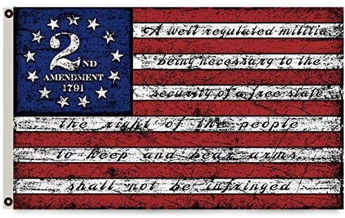 2nd Amendment Betsy Ross Flag - 3x5