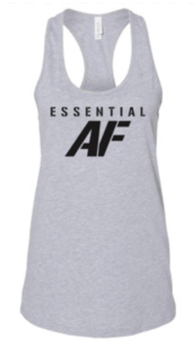 TLS - Essential AF Women’s Racerback Tank (Grey)