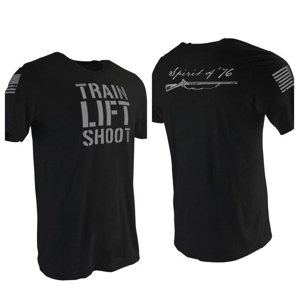 Train Lift Shoot - Spirit of '76 Men's T-Shirt