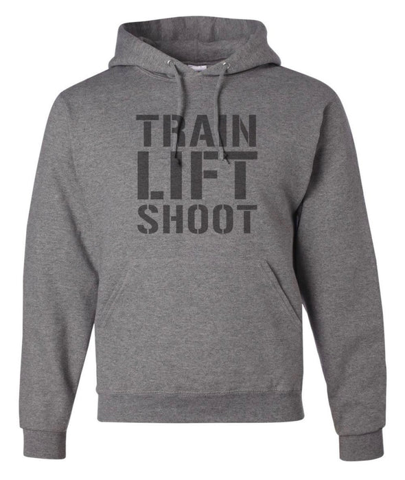 Train Lift Shoot - This is the Way (Grey) Hoodie - Men's & Women's