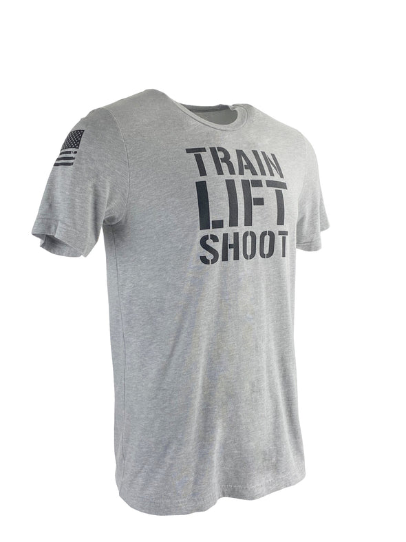 Train Lift Shoot - This is The Way (Grey) Men's & Women's T-Shirt