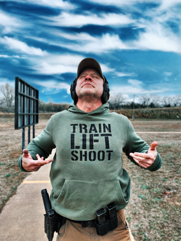 Train Lift Shoot - This is The Way Hoodie (OD) Men’s & Women’s