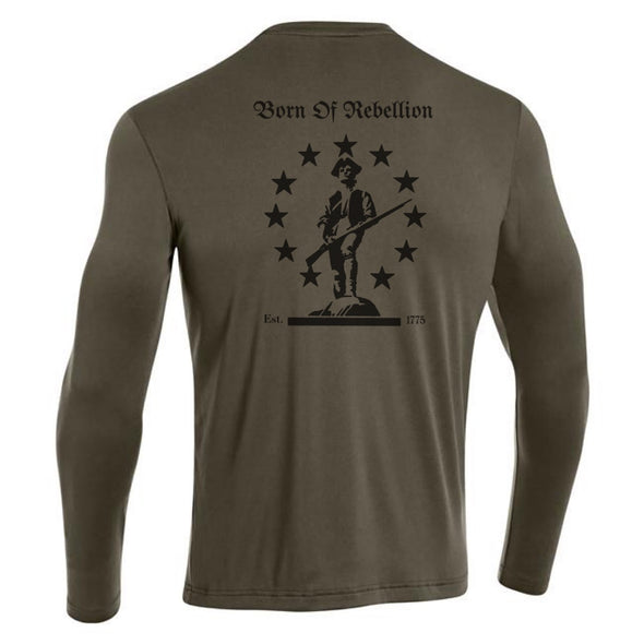 Train Lift Shoot - Born of Rebellion DrFit (OD) Men's & Women's Longsleeve Training Shirt
