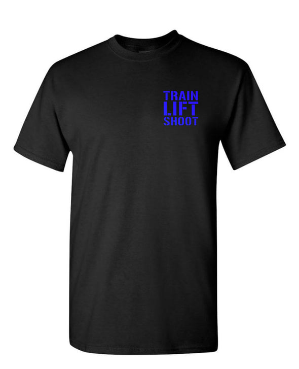 Thin Blue Line - I AM THE WALL - Men's T-Shirt