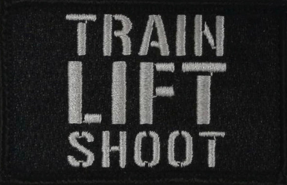 Train Lift Shoot Morale Patch (Black)