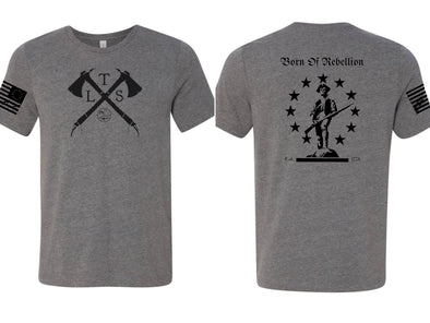 Tomahawk Born Of Rebellion (Grey) Men’s T-Shirt