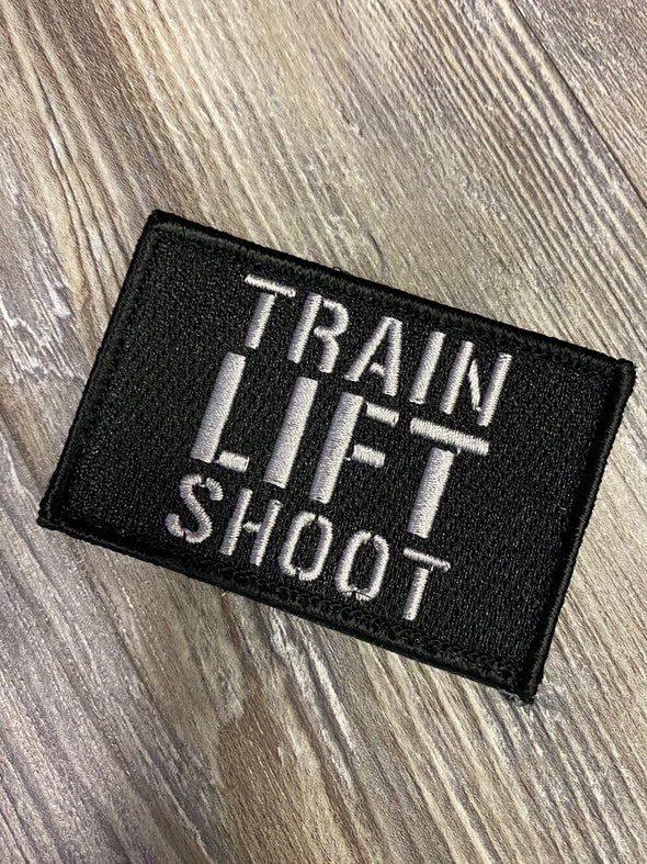 Train Lift Shoot Morale Patch (Black)