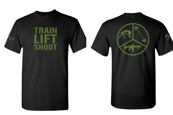 Train Lift Shoot Pie Skills (OD) - Men's T-Shirt